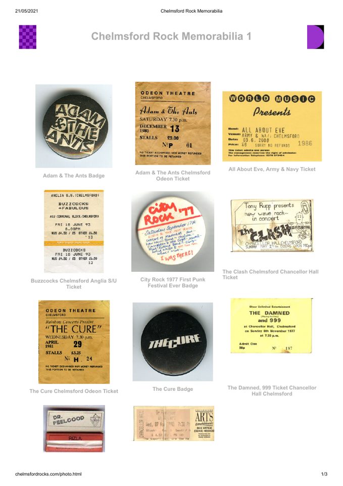 Preview of page one of the Chelmsford Rock Memorabilia PDF named (2)