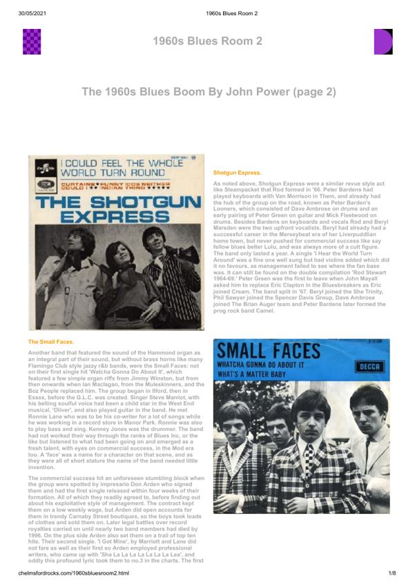 First-page preview of 1960s Blues Room 2(1).pdf