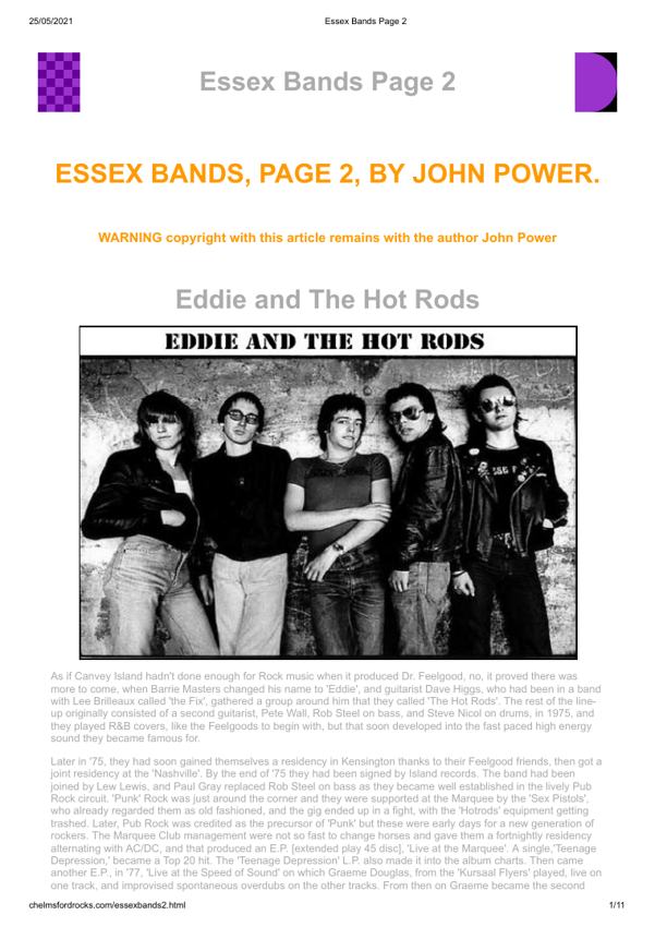First-page preview of Essex Bands Page 2.pdf